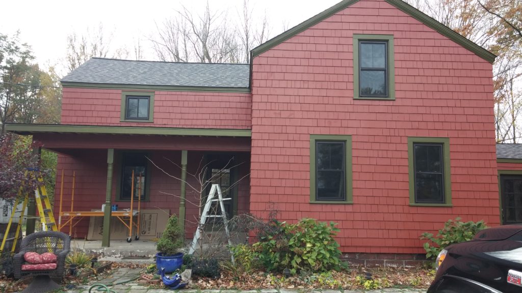 After New Paint Job: North Ridgeville Farmhouse