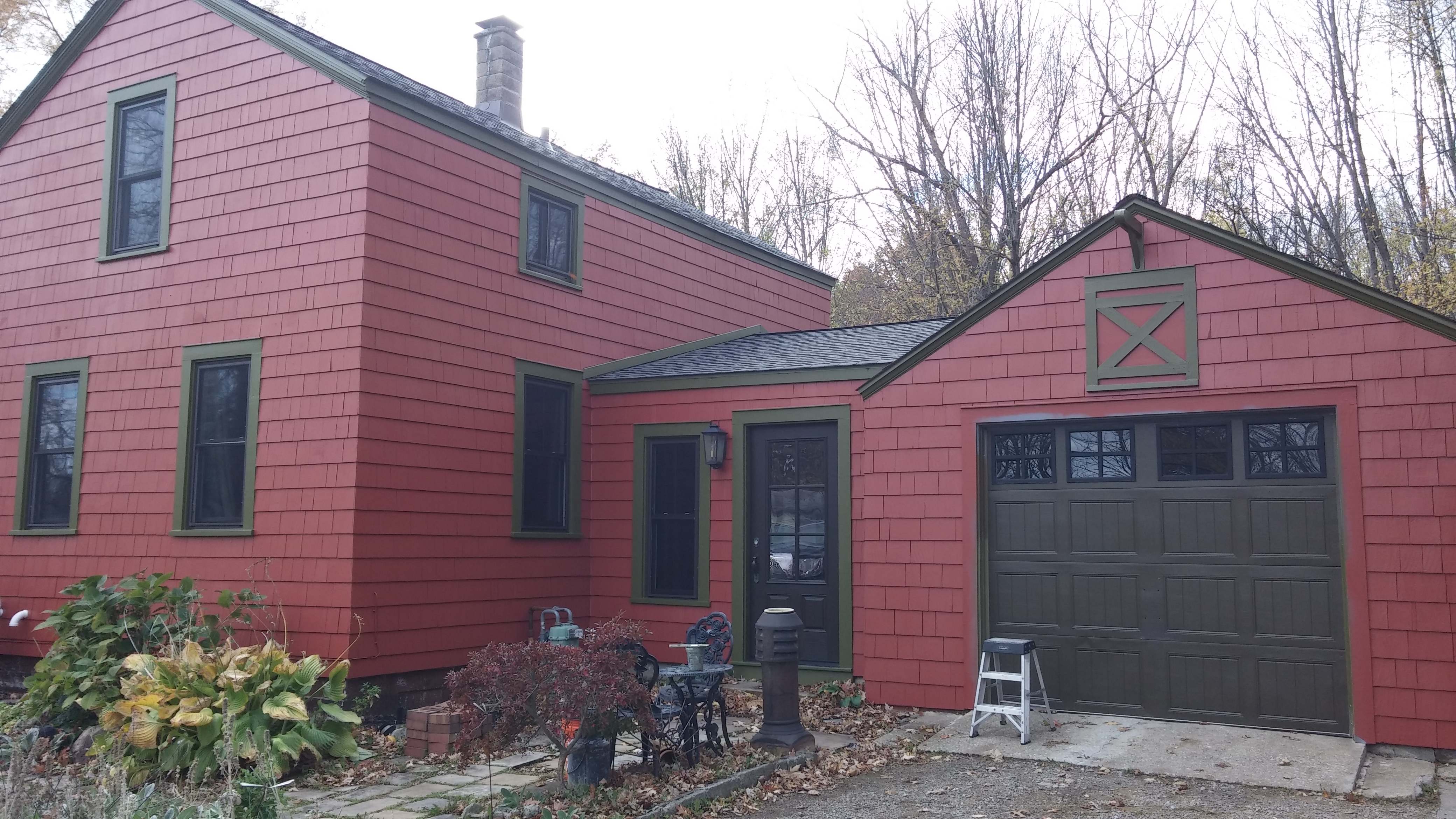 After New Paint Job: North Ridgeville Farmhouse
