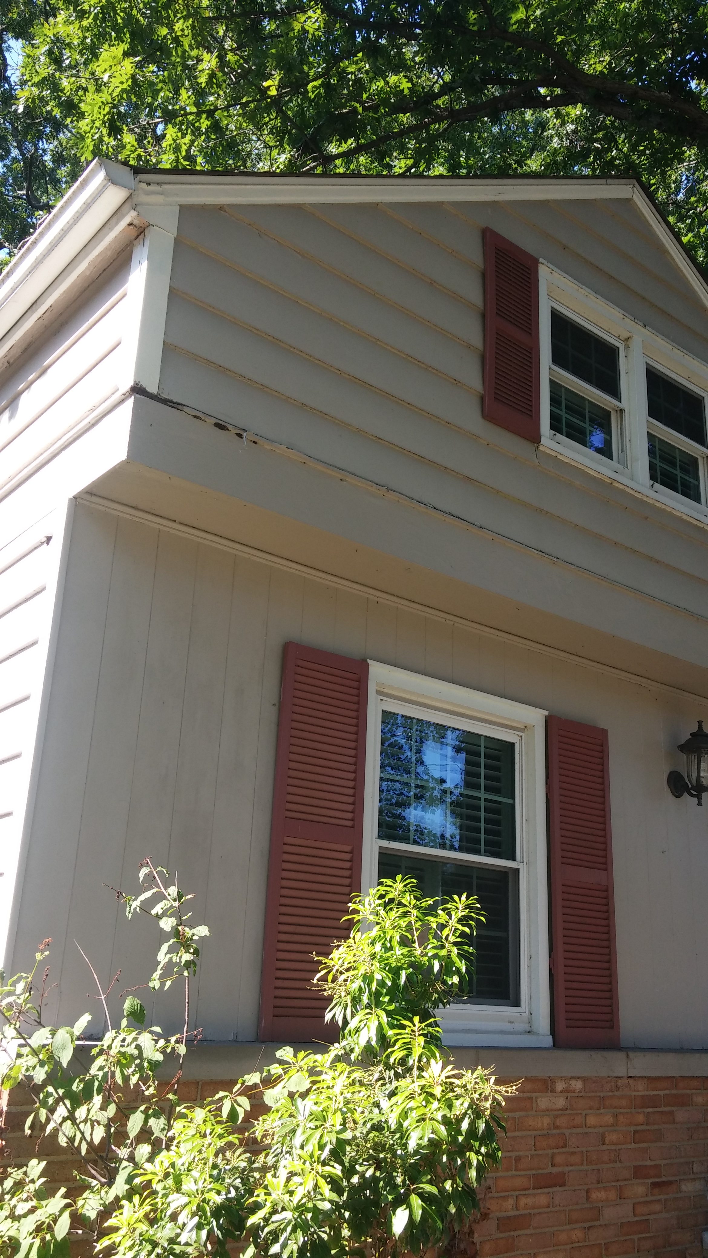 Before: Bay Village House Exterior Painting