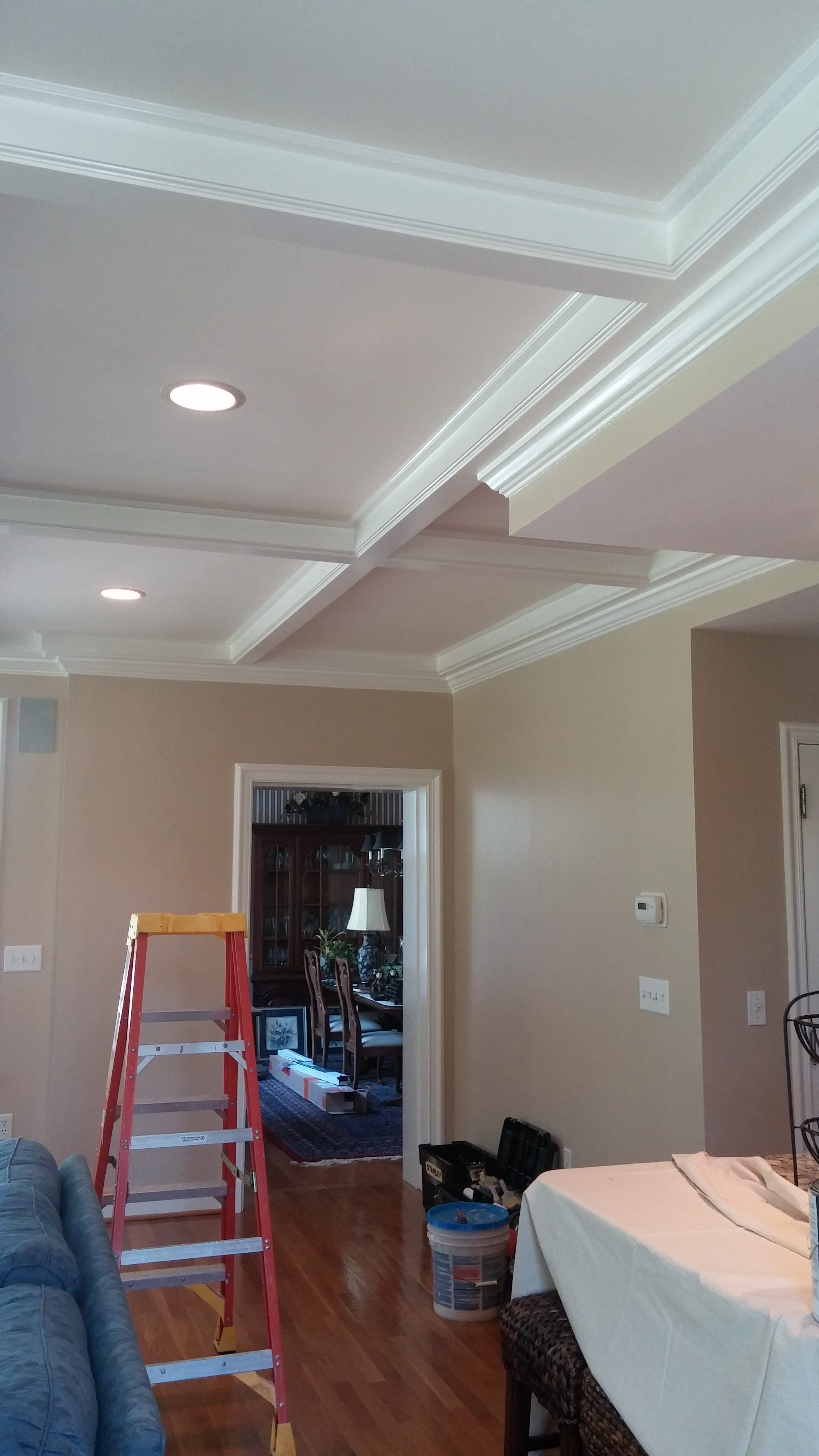 Ceiling Tray Interior Painting in Rocky River