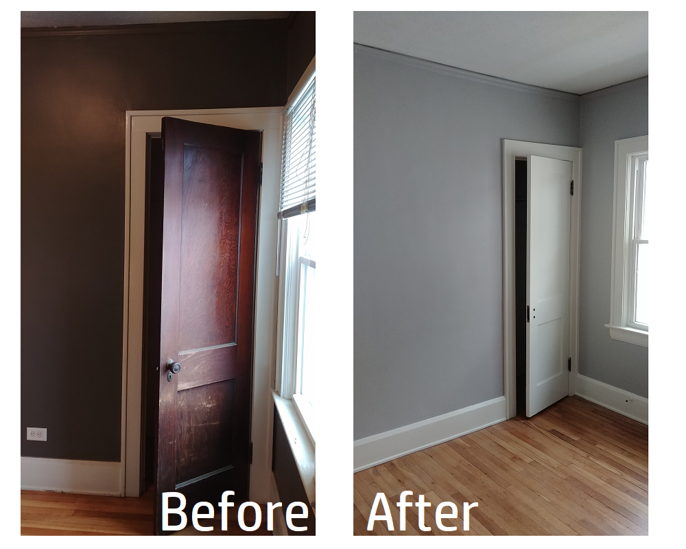 Door, Ceiling, Trim and Interior Wall Paint