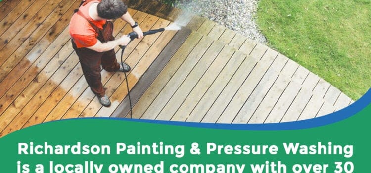 Deck Staining 101: Protect and Beautify Your Outdoor Space Richardson Painting & Pressure Washing infographic